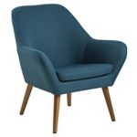 AC Design Furniture 58876 Loungestuhl Lulu, Stoff petrol