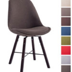 Besucherstuhl Laffont Stoff Cappuccino Holz Esszimmerstuhl Retro Stuhl Lehnstuhl Besucherstuhl Laffont Stoff Cappuccino Holz Esszimmerstuhl Retro Stuhl Lehnstuhl