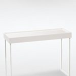 Designer Vintage Beistelltisch Weak weiss Tisch aus Metall 80 x 60 x 30 von roomeo24®