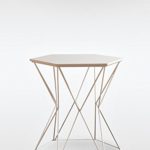Designer Vintage Beistelltisch Yangtze weiss Tisch aus Metall 60 x 60 x 60 von roomeo24®
