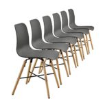 Designstuhl im 6er-Set Designstuhl im 6er-Set