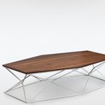 Exklusiver Modern Vintage Tisch Yangtze lang braun aus Metall 130 x 35 x 80 von roomeo24®
