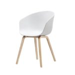 HAY - About a Chair AAC 22 - weiß - klar lackiert - Hee Welling - Design - Esszimmerstuhl - Speisezimmerstuhl
