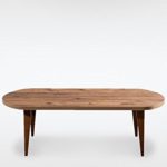 Hochwertiger Vintage Tisch Tagus braun Tisch Massivholz 120 x 37 x 70