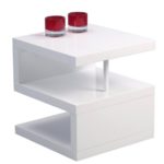HomeTrends4You 523850 Beistelltisch, 50 x 50 x 50 cm, weiß Hochglanz HomeTrends4You 523850 Beistelltisch, 50 x 50 x 50 cm, weiß Hochglanz