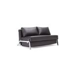 Innovation Schlafsofa Cubed Deluxe, Schlafcouch Funktionssofa schwarz