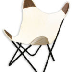 KMH® Retro X-Stuhl Designstuhl Stühle Stuhl Designerstuhl Retrostuhl Butterfly