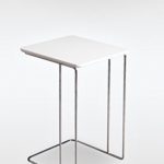 Luxus Design Beistelltisch Couchtisch PANDORA weiss 43 x 43 x 60 cm Designer Wohnzimmer Tisch