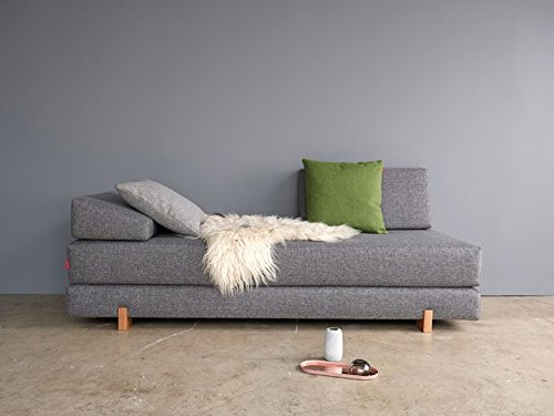 MYK Sofa Schlafsofa Innovation 563 Textil Charcoal Twist