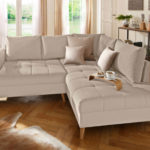 Polsterecke "Fanö" WEBSTOFF Retro-Sofa incl Kissen Couch UVP 1399,- LIP