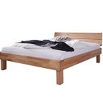 SAM® Massivholz Kernbuche Bett Eva 180 x 200 cm, in natur, geöltes Buchenbett, Holzbett in zeitlosem Design für Ihr Schlafzimmer