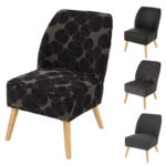 Sessel Malmö T312, Loungesessel Polstersessel, Retro 50er Jahre Design
