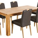 Tisch Esstisch 'Flensburg' 160x90cm Wildeiche massiv Holz geölt