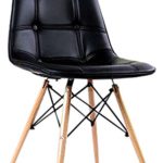 Beat Collection Esszimmerstuhl Vintage 16, 45 x 46 x 50 cm, Schwarz,4 Stück