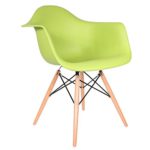 DAW Stuhl - Grün, Natur