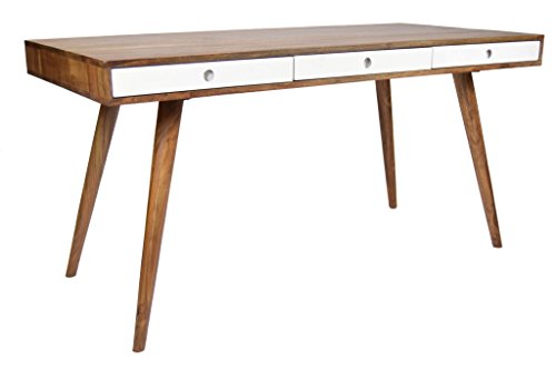Schreibtisch oder Esstisch Retro Oslo Sheesham 150 Massivholz