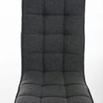 CLP Esszimmer-Stuhl PEKING mit Stoffsitz, Lounge-Sessel Charakter, Sitzhöhe verstellbar 40-54 cm, Sitzfläche drehbar, modern Dunkelgrau