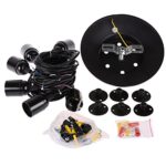 KJLARS Pendelleuchte Retro Hooked 6-flammig Kronleuchter