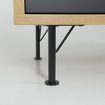 Tenzo Flow TV-Bank, Holz, schwarz / eiche, 164 x 44 x 60 cm