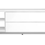 Tenzo 5943-001 Profil Designer TV Bank, 44 x 180 x 47 cm, weiß