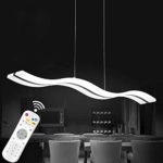 KJLARS Dimmbar Pendelleuchte Moderne Pendellampe LED Acryl Hängelampe Hängeleuchte Esstisch Wohnnzimmer Schlafzimmer