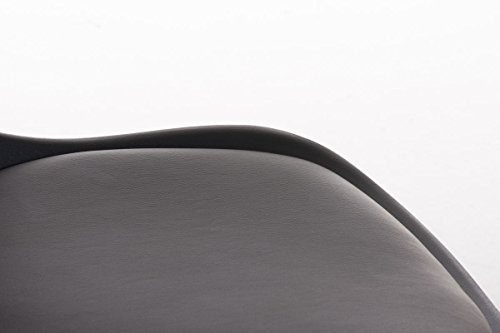 Stuhl Pegleg Square weiß schwarz Stuhl Pegleg Square weiß schwarz